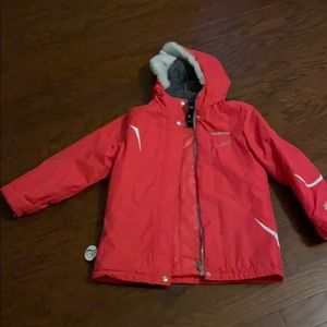 Two in one girls parka